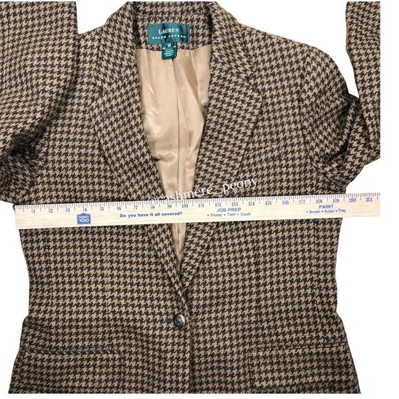 Ralph Lauren Classic Wool Herringbone Blazer Jacket - Picture 6 of 12